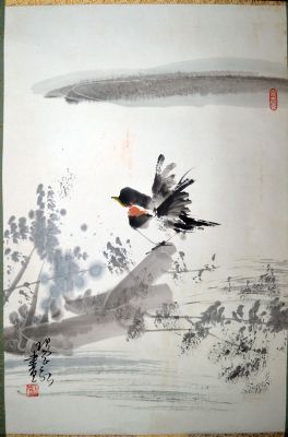 作者：杨正新&nbsp;花鸟 &nbsp;￥：协商&nbsp;单击鼠标查看大图！