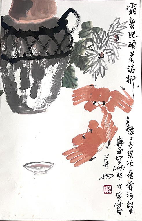 作者：张继馨&nbsp;花鸟&nbsp;￥：协商&nbsp;单击鼠标查看大图！