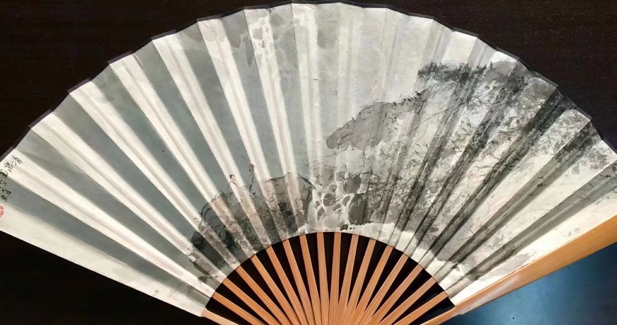 作者：徐善&nbsp;山水成扇&nbsp;￥：协商&nbsp;单击鼠标查看大图！