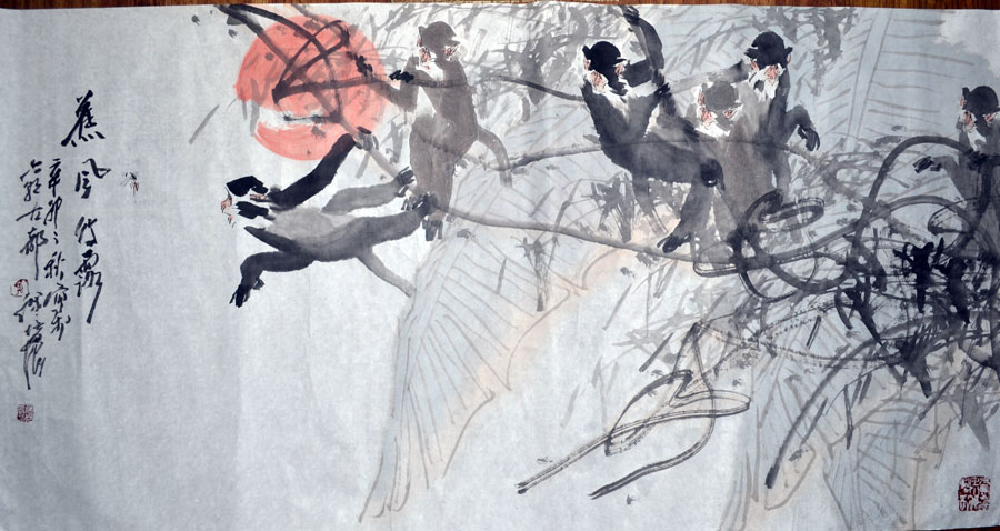 作者：徐培晨&nbsp;花鸟&nbsp;￥：协商&nbsp;单击鼠标查看大图！