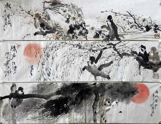 作者：徐培晨&nbsp;花鸟&nbsp;￥：协商&nbsp;单击鼠标查看大图！