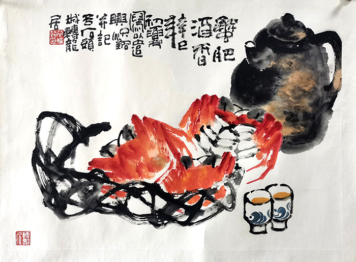 作者：邱炽铭&nbsp;花鸟&nbsp;￥：协商&nbsp;单击鼠标查看大图！