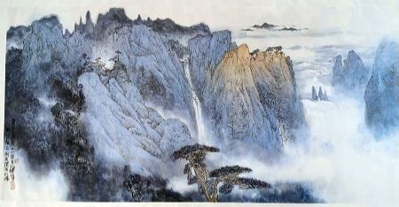 作者：华拓&nbsp;云台山居图&nbsp;￥：协商&nbsp;单击鼠标查看详细介绍！