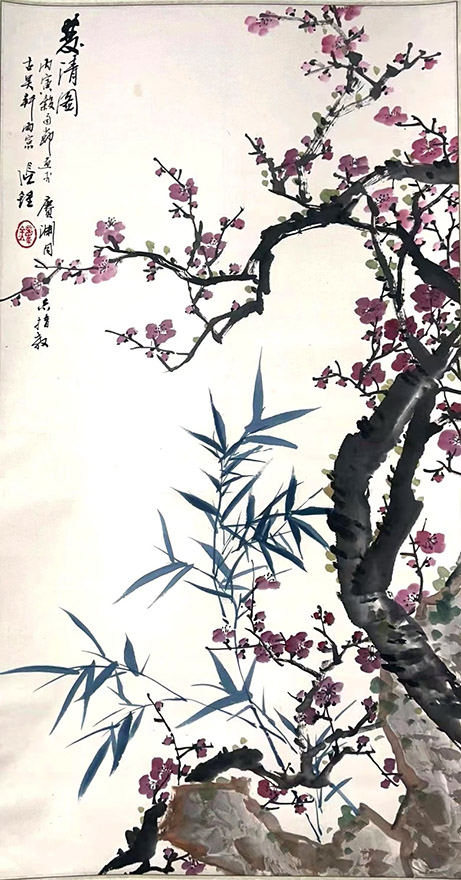 作者：张鐘&nbsp;花鸟&nbsp;￥：协商&nbsp;单击鼠标查看大图！