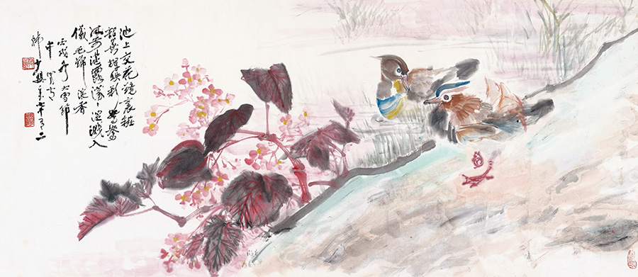 作者：韩少婴&nbsp;花鸟&nbsp;￥：协商&nbsp;单击鼠标查看大图！