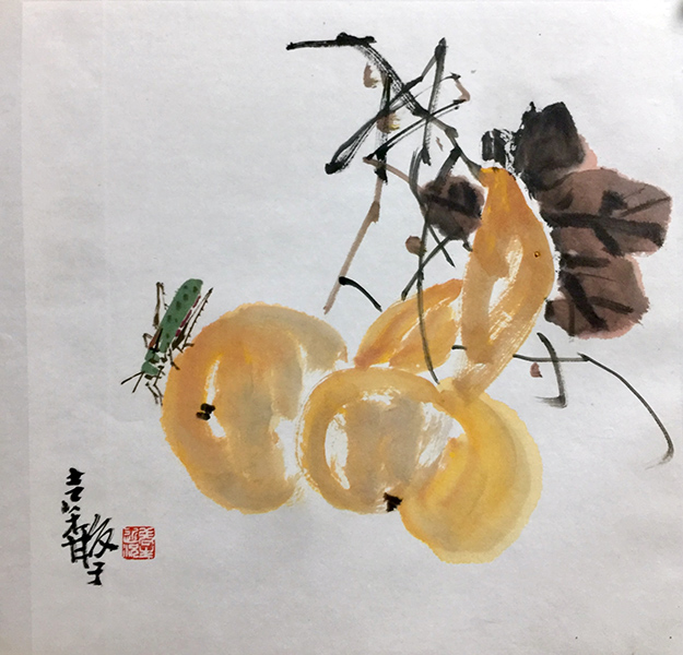 作者：张继馨&nbsp;花鸟&nbsp;￥：协商&nbsp;单击鼠标查看大图！