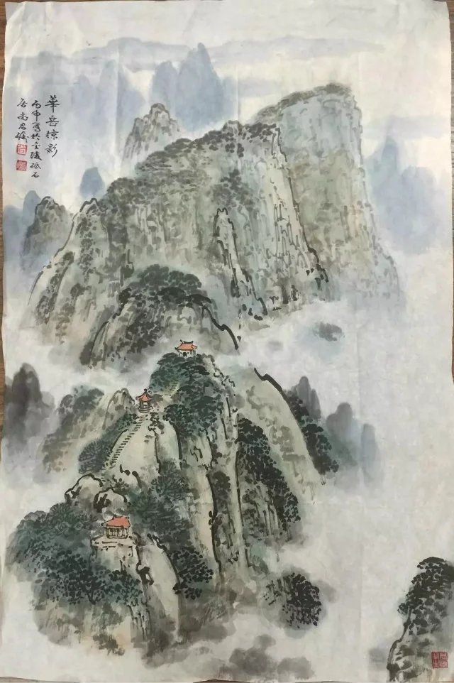 作者：尚君励&nbsp;山水 &nbsp;￥：协商&nbsp;单击鼠标查看大图！