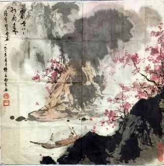 作者：傅二石&nbsp;山水&nbsp;￥：协商&nbsp;单击鼠标查看详细介绍！