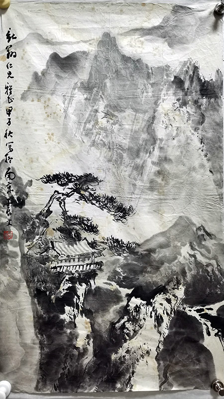 作者：乐震文&nbsp;山水 &nbsp;￥：协商&nbsp;单击鼠标查看大图！