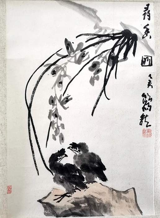 作者：欧阳龙&nbsp;花鸟&nbsp;￥：协商&nbsp;单击鼠标查看大图！