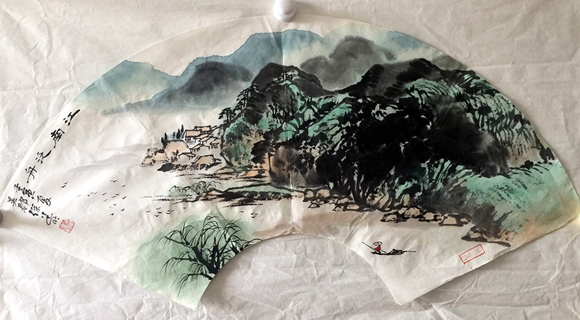 作者：徐建明&nbsp;山水 &nbsp;￥：协商&nbsp;单击鼠标查看大图！