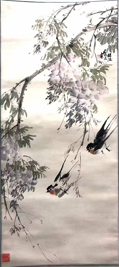 作者：石炽君&nbsp;花鸟&nbsp;￥：协商&nbsp;单击鼠标查看大图！