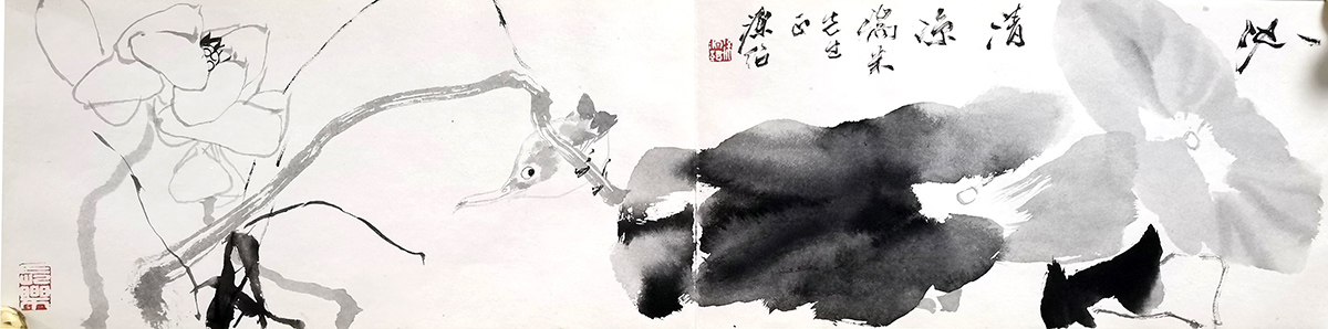 作者：徐源绍&nbsp;花鸟&nbsp;￥：协商&nbsp;单击鼠标查看大图！