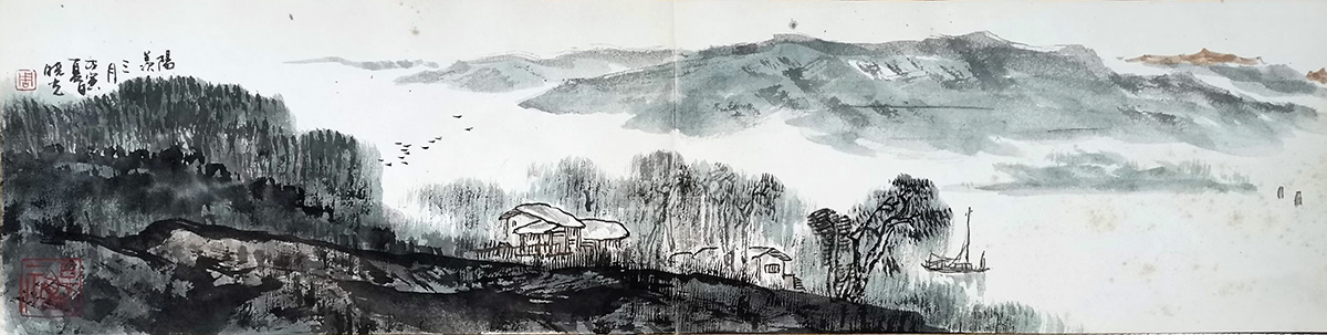 作者：周晓光&nbsp;山水 &nbsp;￥：协商&nbsp;单击鼠标查看大图！