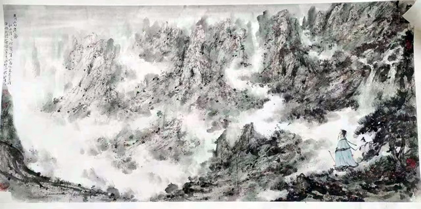 作者：秦卫东&nbsp;山水 &nbsp;￥：协商&nbsp;单击鼠标查看大图！