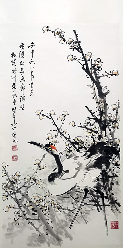 作者：吴野洲&nbsp;花鸟&nbsp;￥：协商&nbsp;单击鼠标查看大图！