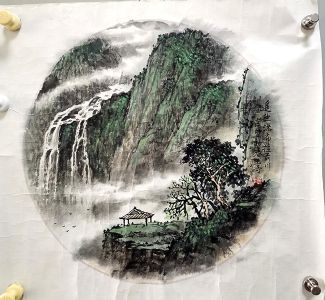 作者：佘玉奇 &nbsp;山水 &nbsp;￥：协商&nbsp;单击鼠标查看详细介绍！