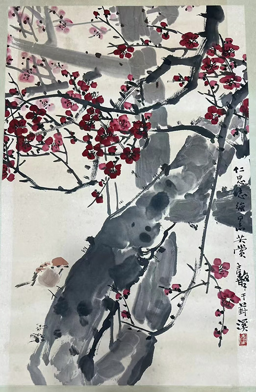 作者：张继馨&nbsp;花鸟&nbsp;￥：协商&nbsp;单击鼠标查看大图！