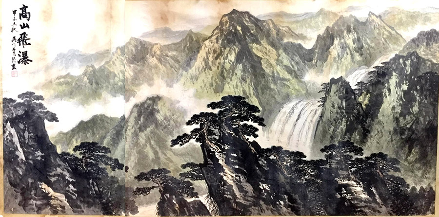 作者：张青涛&nbsp;山水&nbsp;￥：协商&nbsp;单击鼠标查看大图！