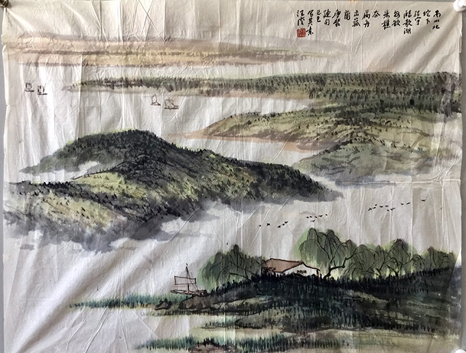 作者：汪澄&nbsp;山水&nbsp;￥：协商&nbsp;单击鼠标查看大图！