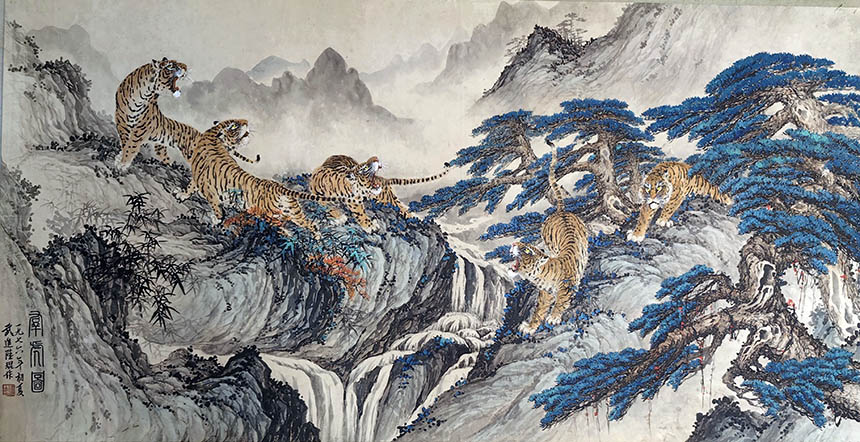 作者：陆琨&nbsp;花鸟&nbsp;￥：协商&nbsp;单击鼠标查看大图！