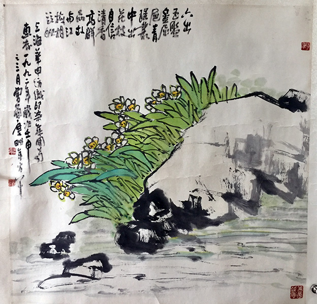 作者：曹简楼&nbsp;花鸟&nbsp;￥：协商&nbsp;单击鼠标查看大图！