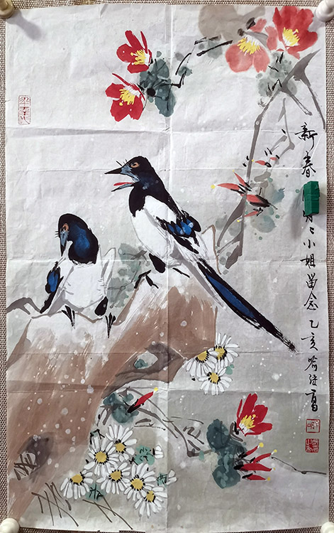 作者：喻继高&nbsp;花鸟&nbsp;￥：协商&nbsp;单击鼠标查看大图！