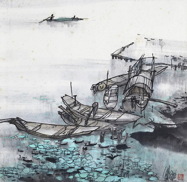 作者：叶维&nbsp;山水 &nbsp;￥：协商&nbsp;单击鼠标查看大图！