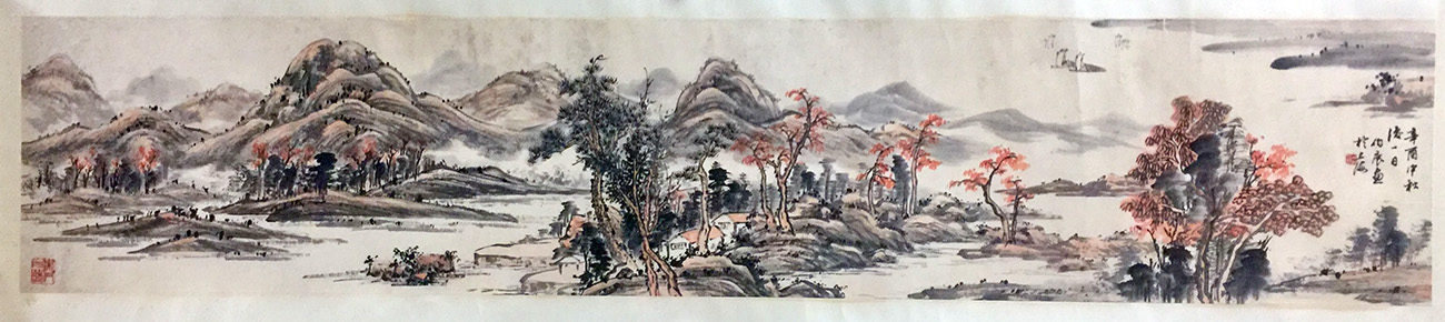 作者：舒伯展&nbsp;山水 &nbsp;￥：协商&nbsp;单击鼠标查看大图！