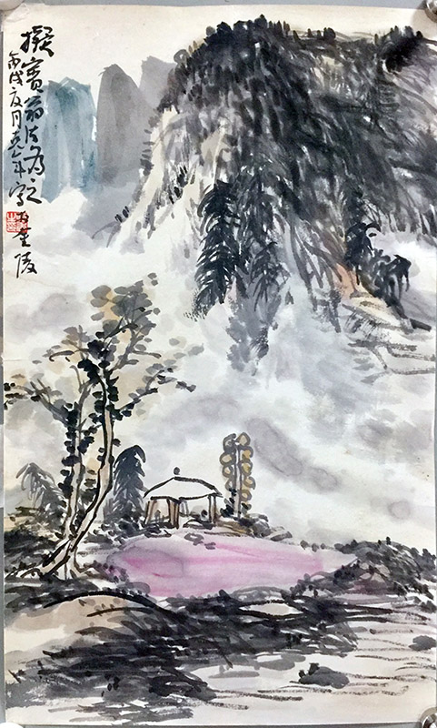 作者：陈克年&nbsp;山水  &nbsp;￥：协商&nbsp;单击鼠标查看大图！