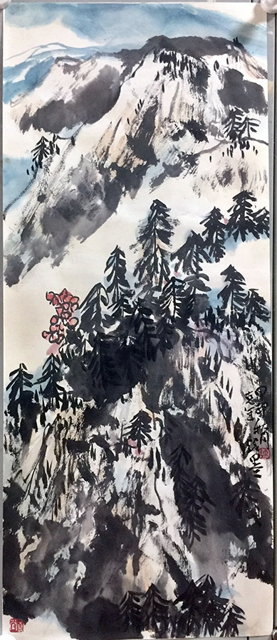 作者：陈克年&nbsp;山水 &nbsp;￥：协商&nbsp;单击鼠标查看大图！