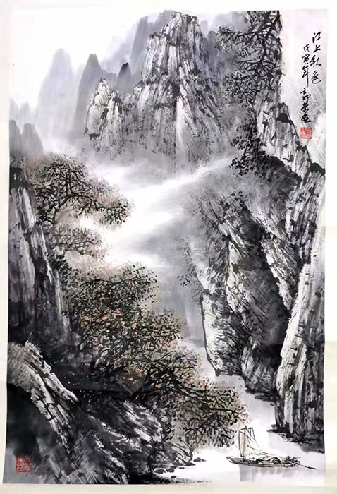 作者：郭荣&nbsp;山水  &nbsp;￥：协商&nbsp;单击鼠标查看大图！