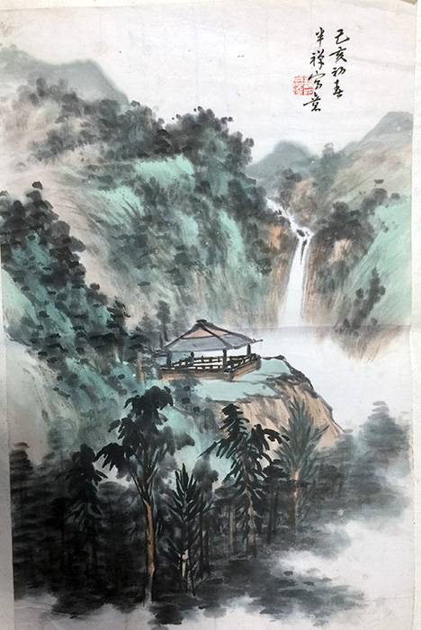 作者：许公泽&nbsp;山水  &nbsp;￥：协商&nbsp;单击鼠标查看大图！