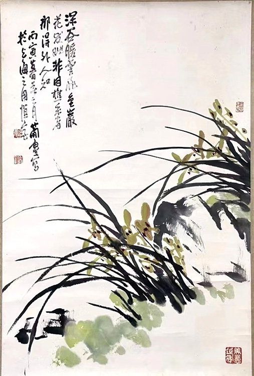 作者：曹简楼&nbsp;兰石图&nbsp;￥：协商&nbsp;单击鼠标查看大图！