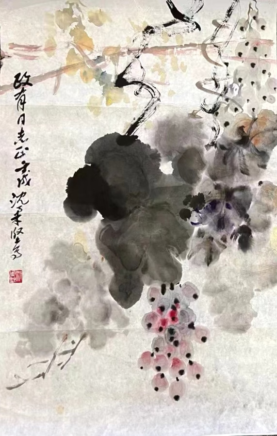 作者：黄柔坚&nbsp;花鸟&nbsp;￥：协商&nbsp;单击鼠标查看大图！