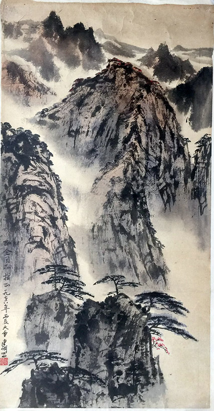 作者：徐建明&nbsp;山水&nbsp;￥：协商&nbsp;单击鼠标查看大图！