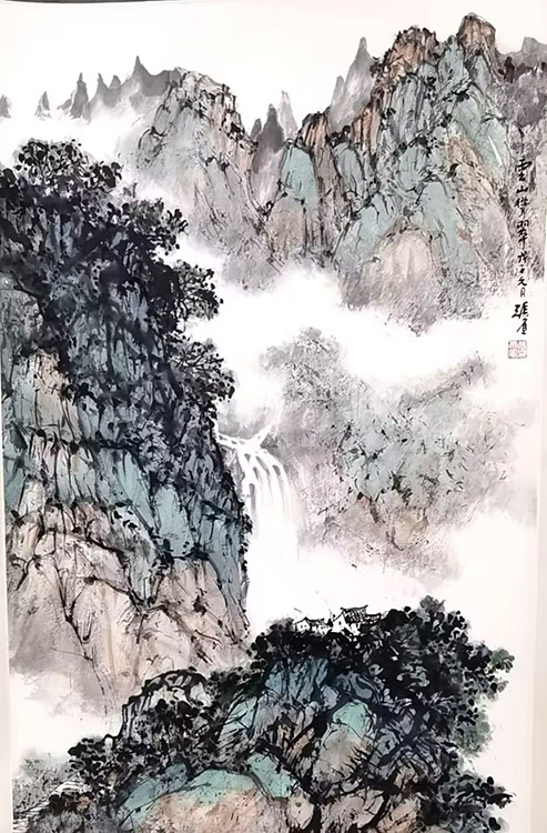 作者：张尔宾&nbsp;山水 &nbsp;￥：协商&nbsp;单击鼠标查看大图！