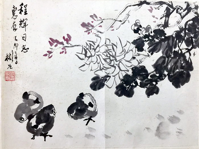 作者：沈彬如&nbsp;花鸟&nbsp;￥：协商&nbsp;单击鼠标查看大图！