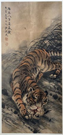 作者：尹天民&nbsp;花鸟  虎&nbsp;￥：协商&nbsp;单击鼠标查看详细介绍！