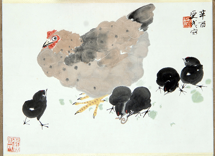 作者：邱受成&nbsp;花鸟&nbsp;￥：协商&nbsp;单击鼠标查看大图！