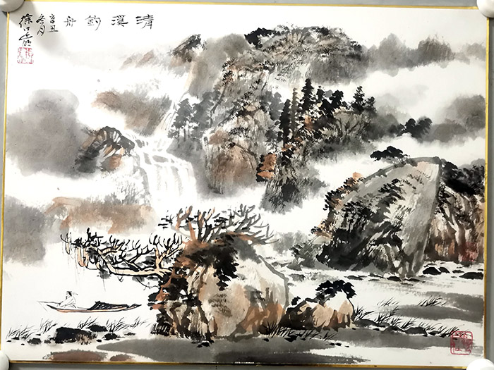 作者：徐建明&nbsp;山水 &nbsp;￥：协商&nbsp;单击鼠标查看大图！