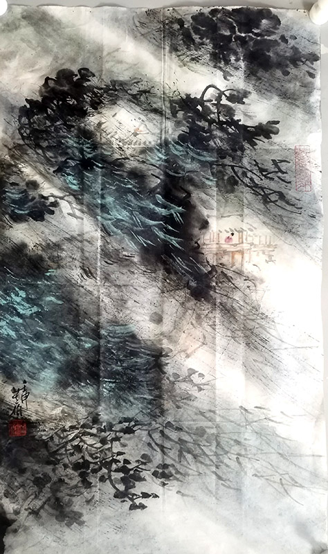 作者：董伯&nbsp;山水 &nbsp;￥：协商&nbsp;单击鼠标查看大图！