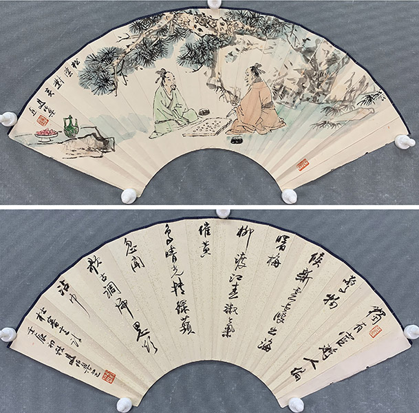 作者：马伯乐&nbsp;扇面&nbsp;￥：协商&nbsp;单击鼠标查看大图！