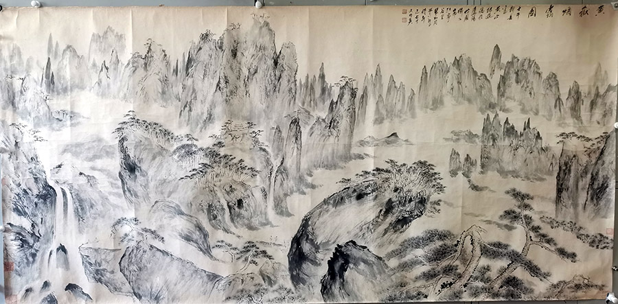 作者：裴家同&nbsp;山水&nbsp;￥：协商&nbsp;单击鼠标查看大图！