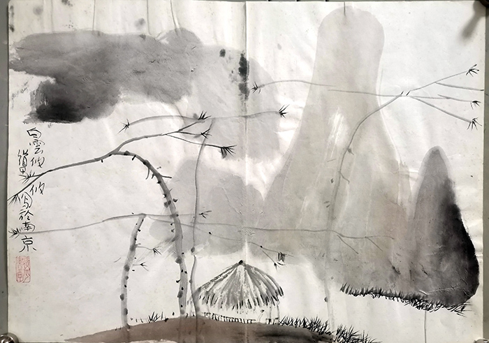 作者：朱道平&nbsp;山水 &nbsp;￥：协商&nbsp;单击鼠标查看大图！