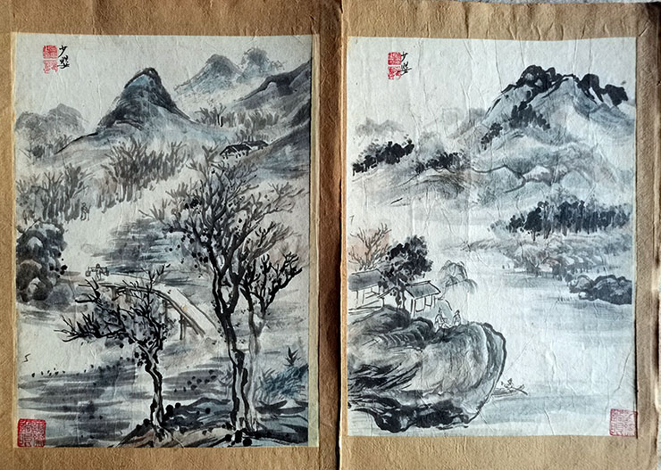 作者：韩少婴&nbsp;山水 &nbsp;￥：协商&nbsp;单击鼠标查看大图！