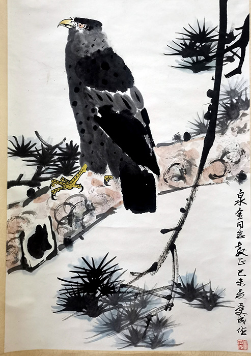 作者：邱受成&nbsp;花鸟&nbsp;￥：协商&nbsp;单击鼠标查看大图！