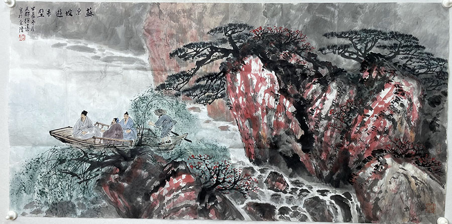 作者：徐建明&nbsp;山水  &nbsp;￥：协商&nbsp;单击鼠标查看大图！