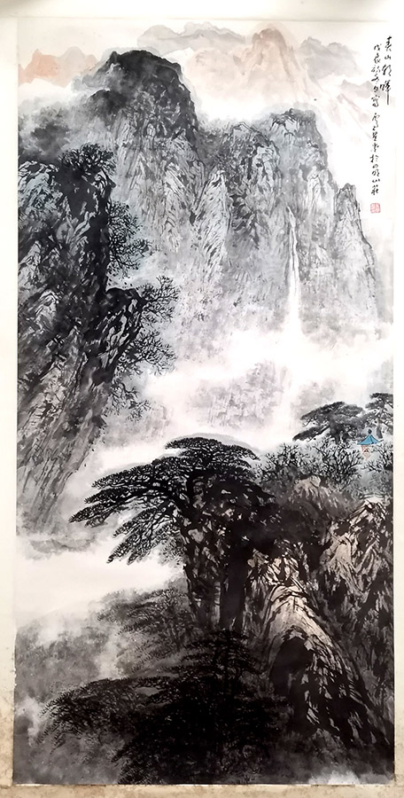 作者：卢星堂&nbsp;山水 &nbsp;￥：协商&nbsp;单击鼠标查看大图！