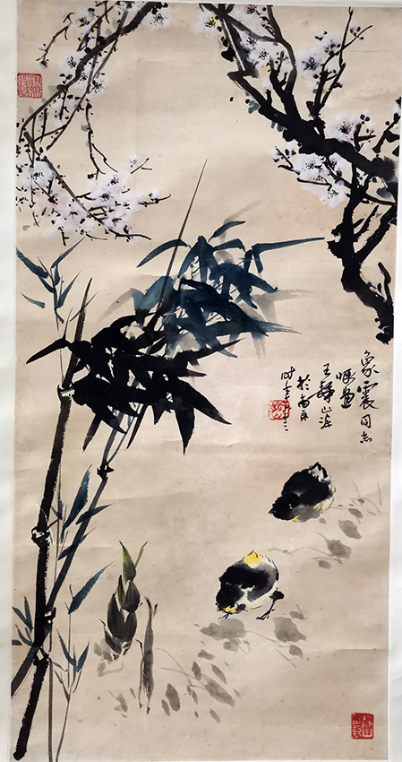 作者：王静山&nbsp;花鸟&nbsp;￥：协商&nbsp;单击鼠标查看大图！